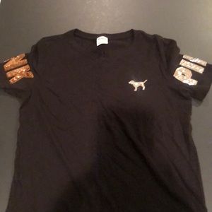 Victoria's Secret Pink bling tshirt.